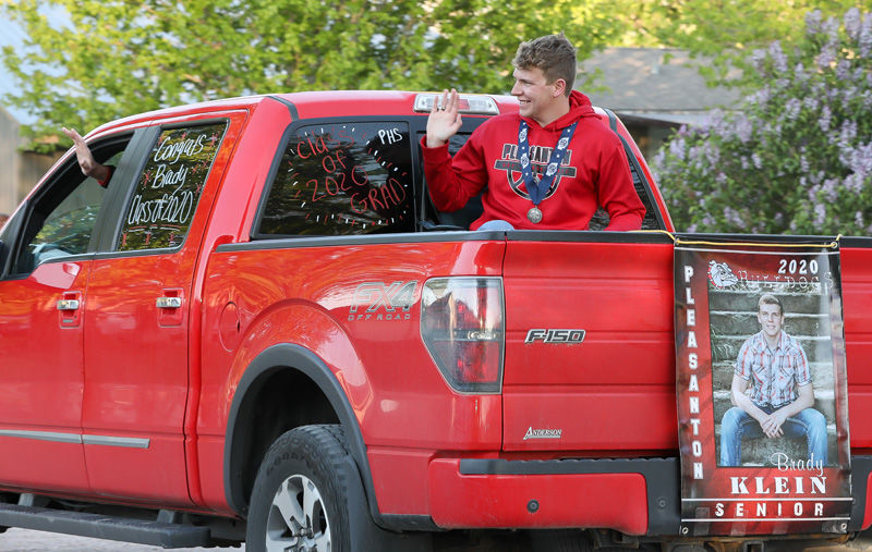Pleasanton grad parade